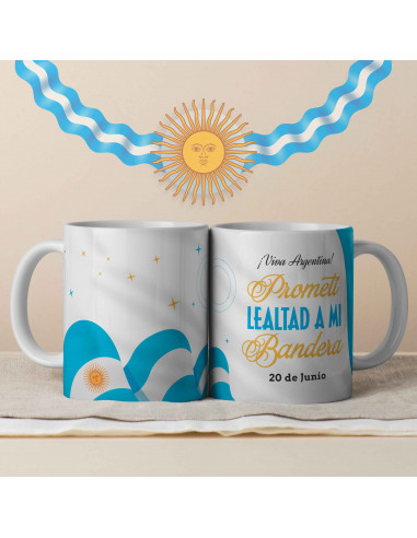 TAZAS LEALTAD A LA BANDERA