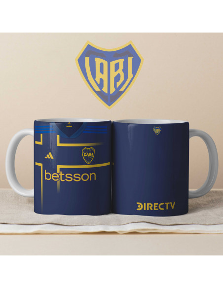 TAZA CAMISETA BOCA 2024 2025