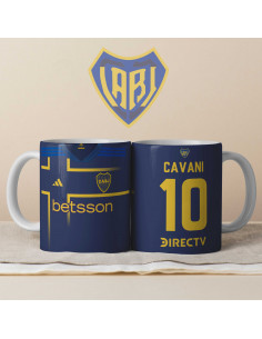 TAZA CAMISETA BOCA 2024 2025