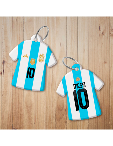 PLANTILLAS LLAVERO CAMISETA ARGENTINA 2024 2025