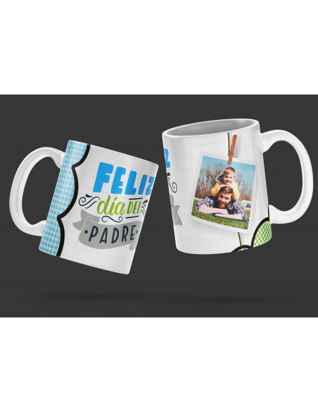 TAZAS DÍA DEL PADRE FOTOS 2024