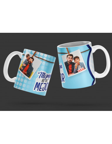 TAZAS DÍA DEL PADRE FOTOS 2024