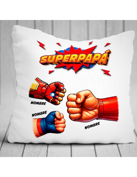 PACK MANOS PAPÁ DE SUPER HEROES DÍA DEL PADRE