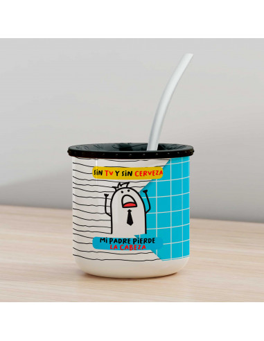 PLANTILLAS PARA MATE FLORK DIA DEL PADRE