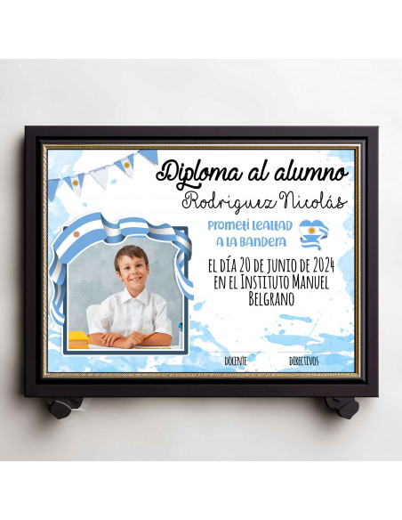 DIPLOMA LEALTAD A LA BANDERA 2024