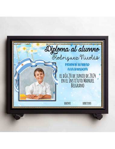 copy of DIPLOMA LEALTAD A LA BANDERA