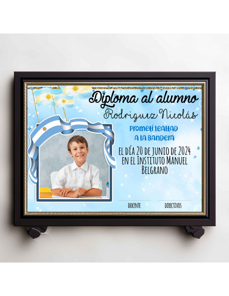 DIPLOMA LEALTAD A LA BANDERA 2024