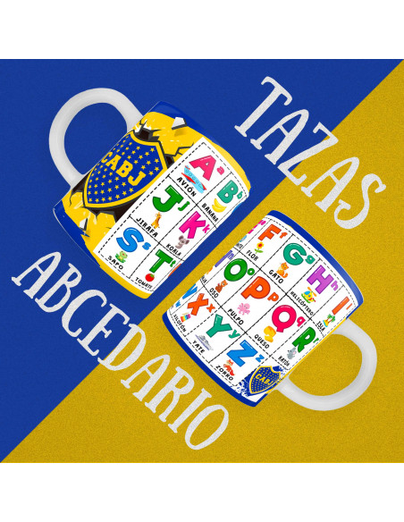 copy of PLANTILLAS TAZAS INFANTILES ABECEDARIO PACK 1