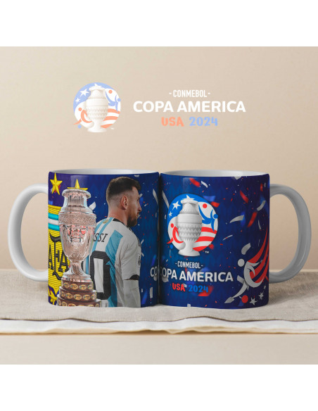 PLANTILLAS PARA TAZAS COPA AMERICA 2024 PACK 2