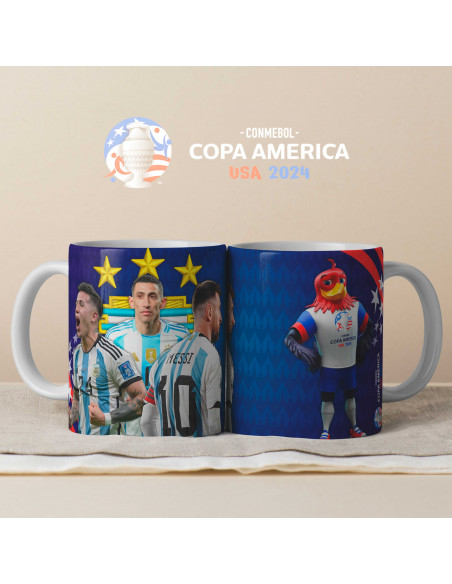 PLANTILLAS PARA TAZAS COPA AMERICA 2024 PACK 2