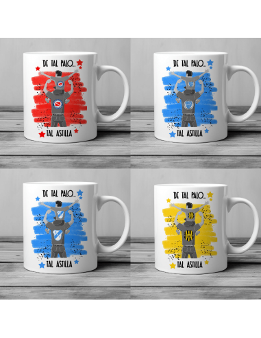 PLANTILLAS TAZAS DE TAL PALO TAL ASTILLA