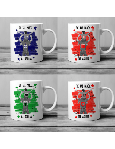 PLANTILLAS TAZAS DE TAL PALO TAL ASTILLA