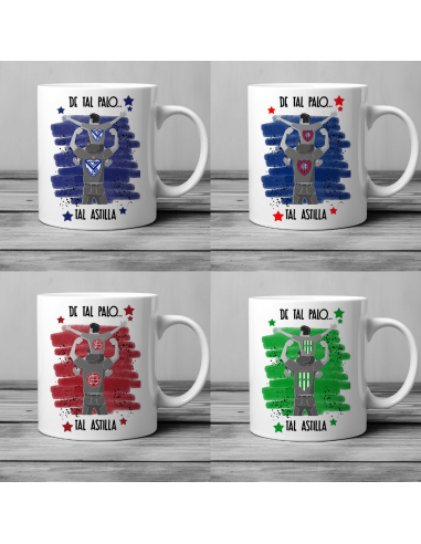 PLANTILLAS TAZAS DE TAL PALO TAL ASTILLA