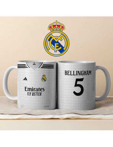 PLANTILLA TAZA CAMISETA REAL MADRID...