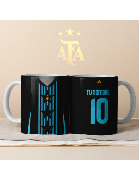 PLANTILLA TAZA CAMISETA ARGENTINA ENTRENAMIENTO 2024 2025