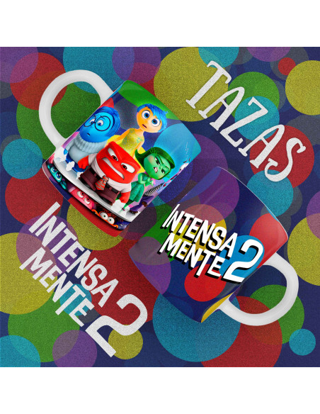 PLANTILLAS PARA TAZAS INTENSAMENTE 2