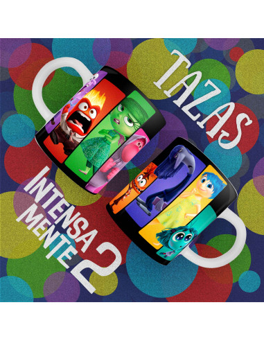 PLANTILLAS PARA TAZAS INTENSAMENTE 2