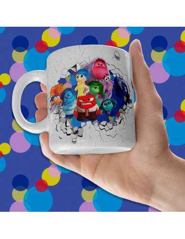 PLANTILLAS PARA TAZAS INTENSAMENTE 2