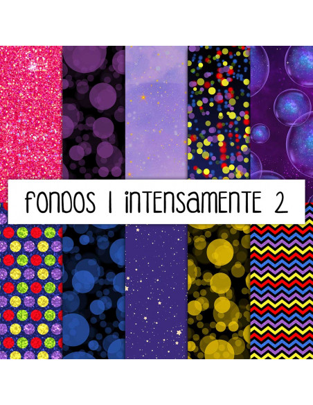 SUPER PACK FONDOS Y CLIPARTS DE INTENSAMENTE 2
