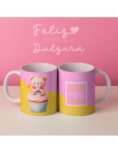 PLANTILLAS PARA TAZAS SEMANA DULZURA...