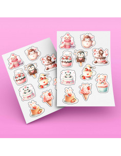 STICKERS DIBUJOS TIERNOS...