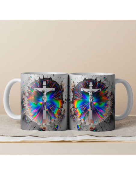 PLANTILLAS PARA TAZAS ESTILO 3D RELIGIOSAS CRISTIANAS