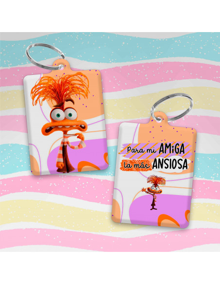 PLANTILLAS LLAVEROS RECTANGULAR DIA DEL AMIGO INTENSAMENTE