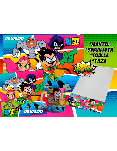 Pack Jardin - Jovenes titanes