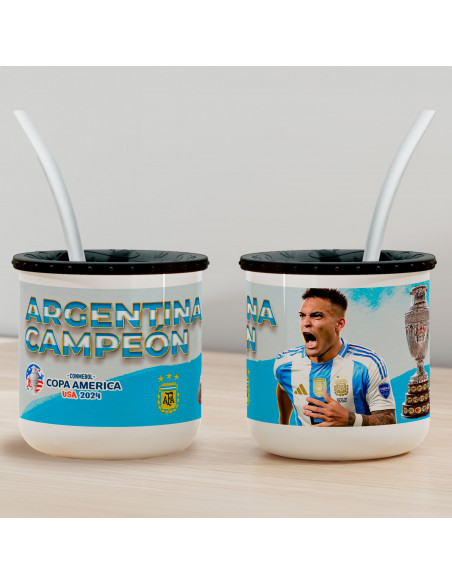 PLANTILLAS PARA MATES WORKAT ARGENTINA CAMPEÓN COPA AMERICA 2024