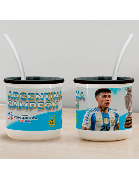 PLANTILLAS PARA MATES WORKAT ARGENTINA CAMPEÓN COPA AMERICA 2024