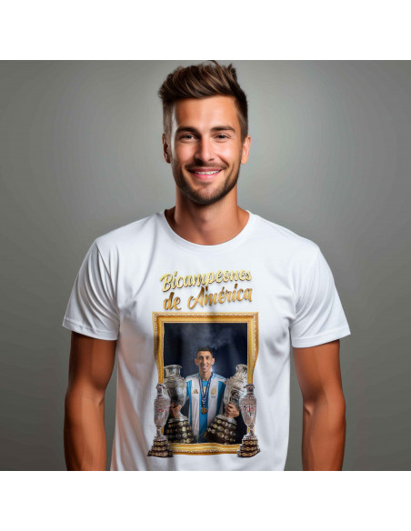 PLANTILLAS PARA REMERAS ARGENTINA BICAMPEÓN COPA AMERICA 2024