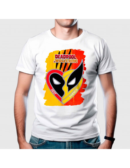 PLANTILLAS REMERAS DEADPOOL VS WOLVERINE