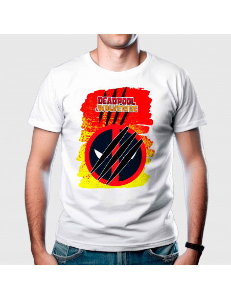 PLANTILLAS REMERAS DEADPOOL VS WOLVERINE