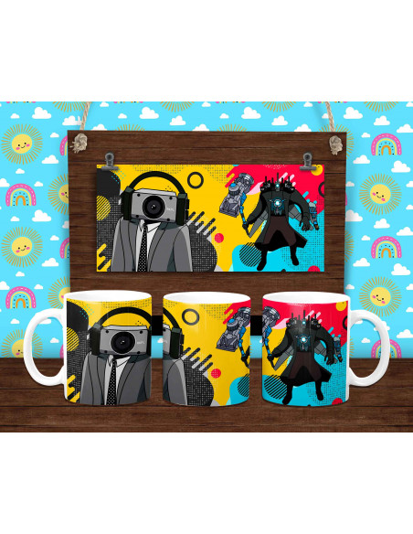 PLANTILLAS PARA TAZAS INFANTILES PACK 2