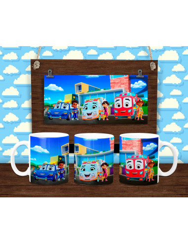 PLANTILLAS PARA TAZAS INFANTILES PACK 3