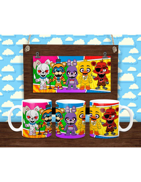 PLANTILLAS PARA TAZAS INFANTILES PACK 3