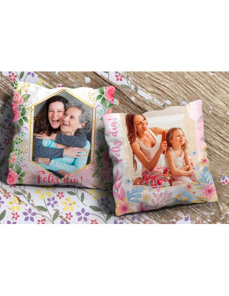 ALMOHADONES DIA DE LA MADRE CON FOTO