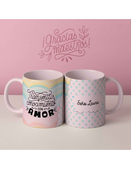 PLANTILLAS TAZAS DIA DEL MAESTRO 2024