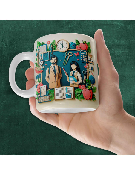 PLANTILLAS TAZAS DIA DEL MAESTRO 3D