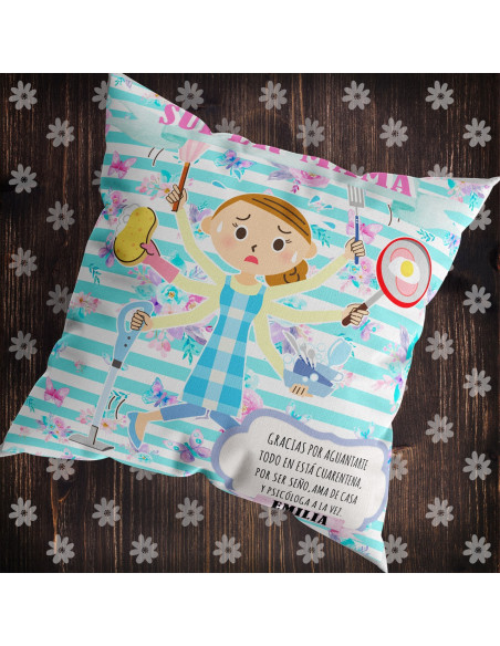 JARRO/ALMOHADÓN SUPER MAMÁ