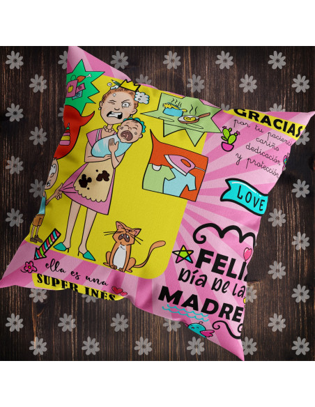 JARRO/ALMOHADÓN SUPER MAMÁ