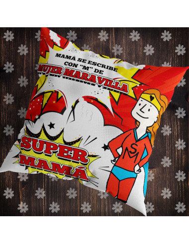 JARRO/ALMOHADÓN SUPER MAMÁ