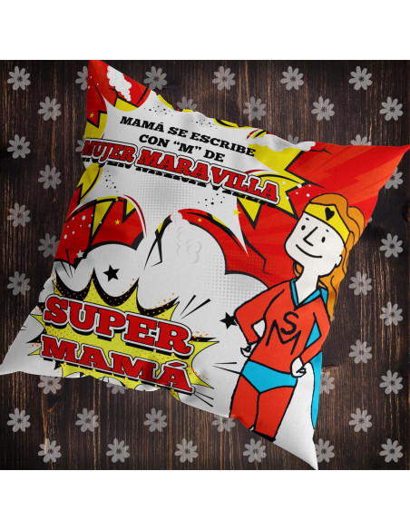 JARRO/ALMOHADÓN SUPER MAMÁ