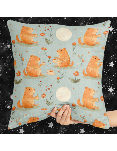 PLANTILLAS ALMOHADONES CARPINCHOS CAPYBARA