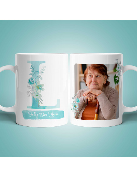 PLANTILLAS TAZAS INICIALES Y FOTO DIA DE LA MADRE