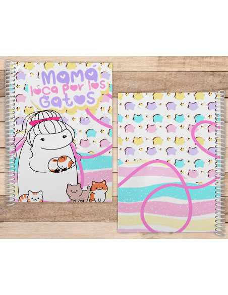 PLANTILLAS PARA CUADERNOS ANOTADORES FLORK DIA DE LA MADRE