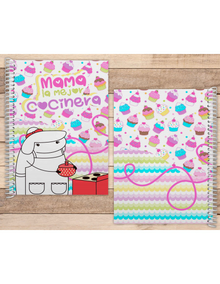 PLANTILLAS PARA CUADERNOS ANOTADORES FLORK DIA DE LA MADRE