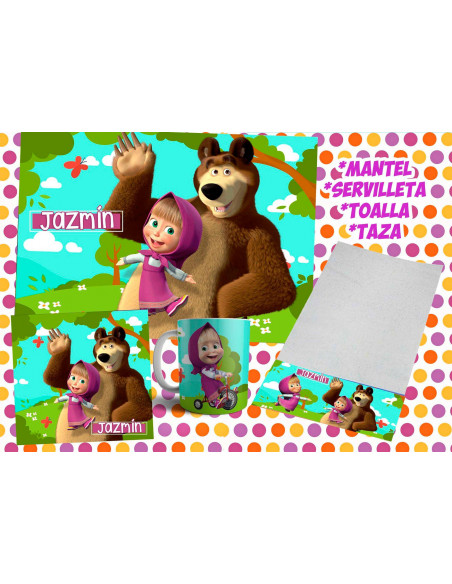 Pack Jardin - Masha y el oso