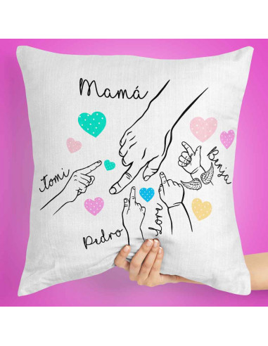 PLANTILLAS PACK MANOS PARA ARMAR DIA...