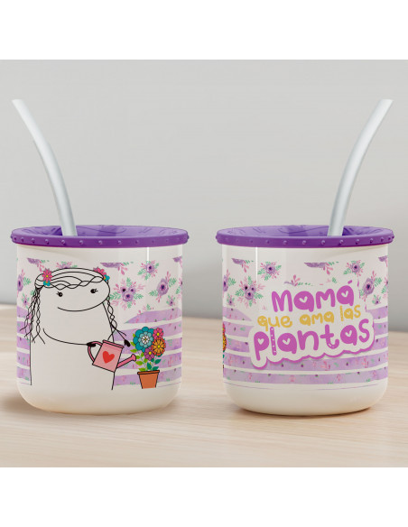 PLANTILLA MATE FLORK DIA DE LA MADRE